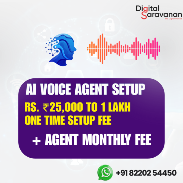 AI VOICE AGENT SETUP SERVICE DIGITAL SARAVANAN