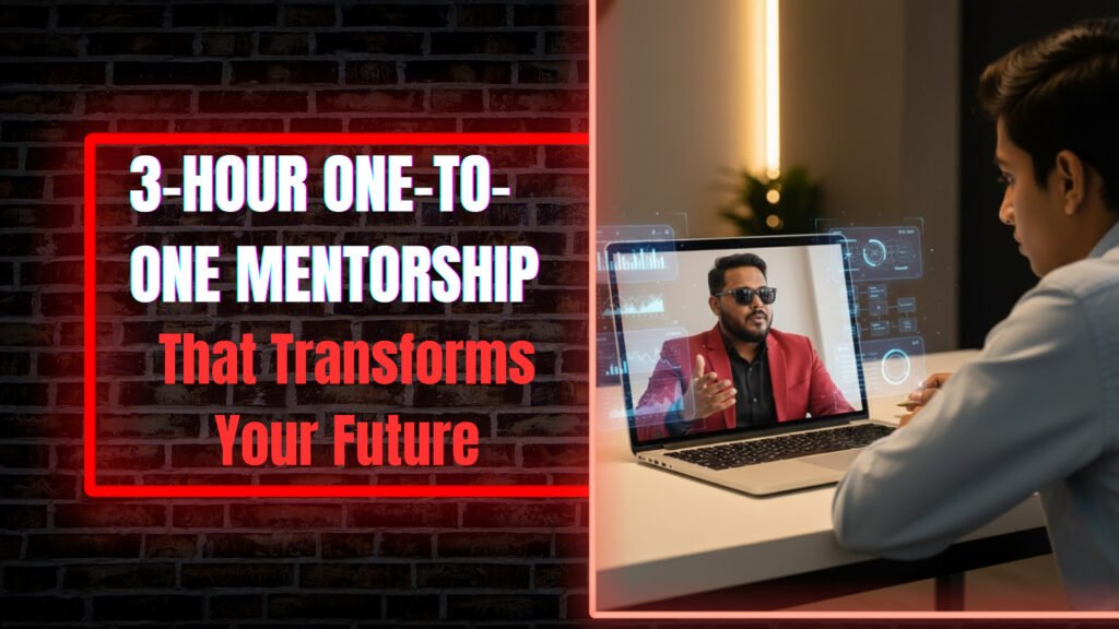 3-Hour One-to-One Mentorship