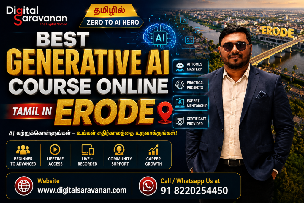 best-generative-ai-course-online-tamil-erode