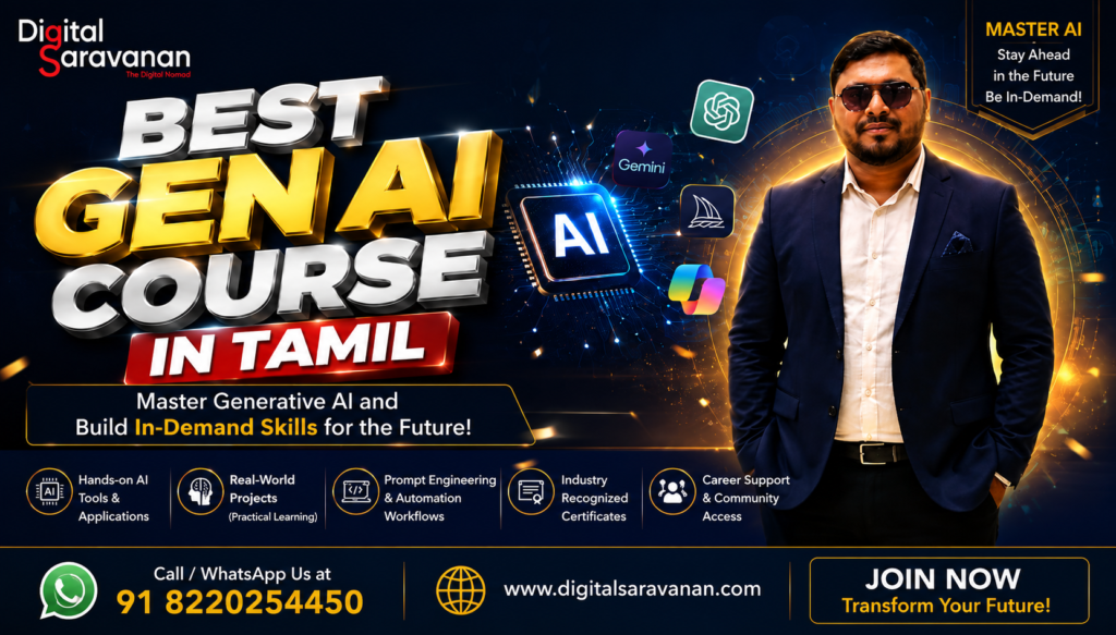 best-gen-ai-course-in-tamil
