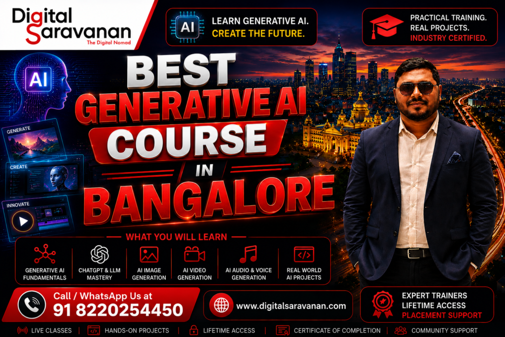 best-generative-ai-course-in-bangalore