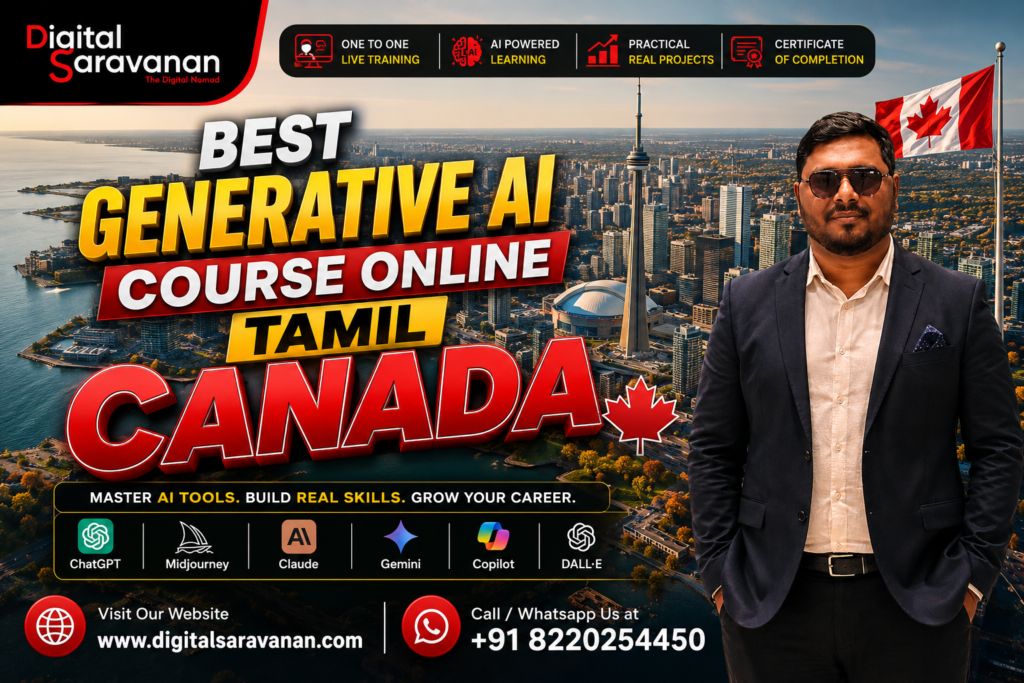 best-generative-ai-course-online-tamil-in-canada