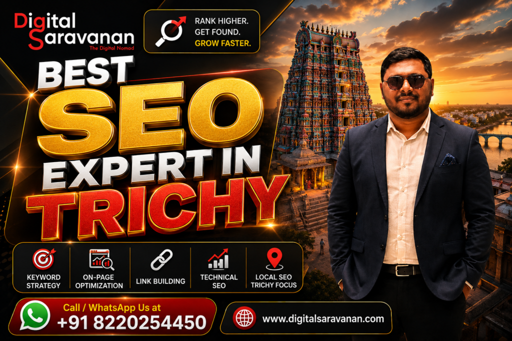 Best SEO Expert in Trichy
