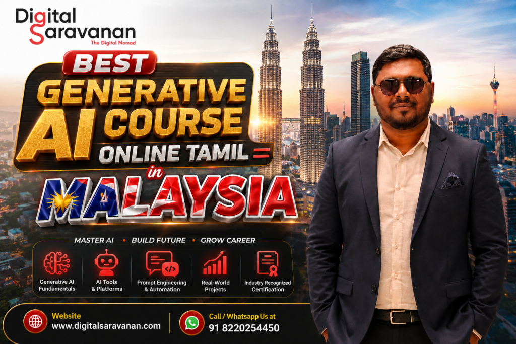 best-generative -ai-course-online-tamil-malaysia