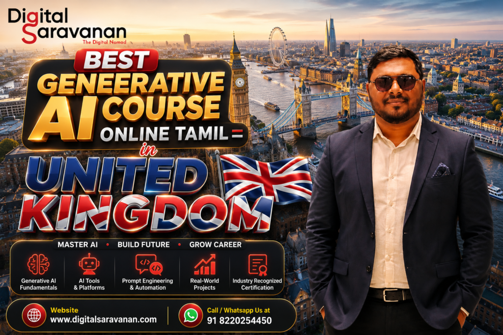 best-generative-ai-course-online-tamil-in-united-kingdom