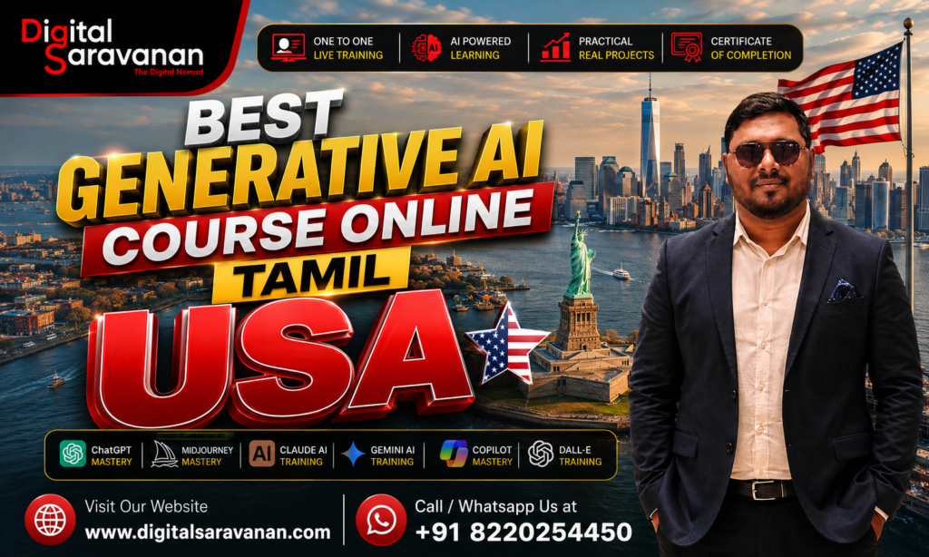 best-generative-ai-course-online-tamil-in-usa