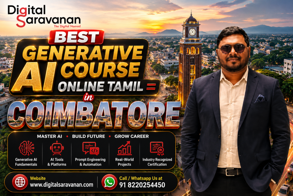 best-generative-ai-course-online-tamil-coimbatore