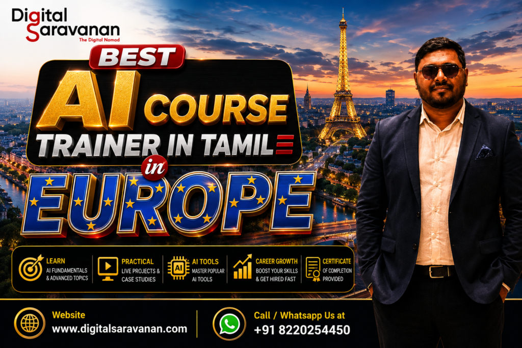 best-ai-course-trainer-in-tamil-europe